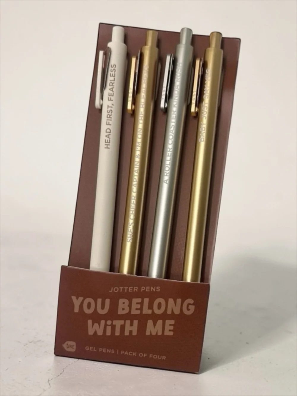 Taylor Swift Fearless Pen Set “You Belong With Me” Jotter Pens NWT
